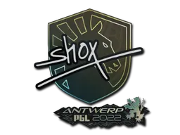 Sticker | shox | Antwerp 2022