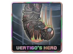 Sticker | Vertigo's Hero