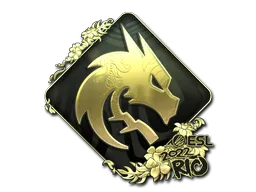 Sticker | Team Spirit (Gold) | Rio 2022