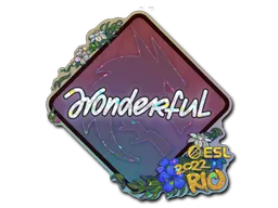 Sticker | w0nderful | Rio 2022