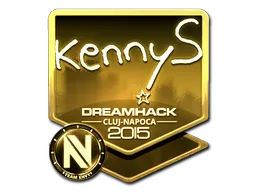 Sticker | kennyS (Gold) | Cluj-Napoca 2015