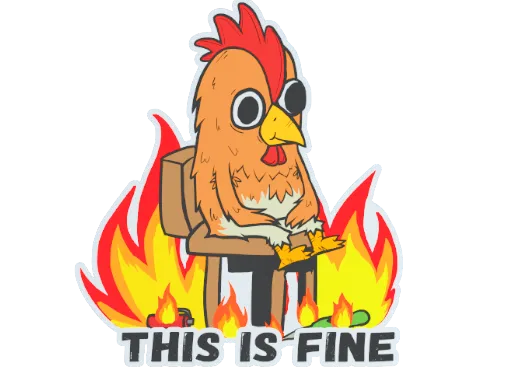 Sticker | This Is Fine
