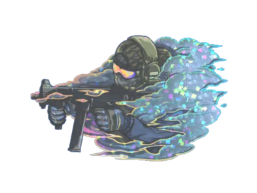 Sticker | Pushing Smokes