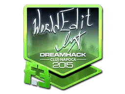 Sticker | WorldEdit (Foil) | Cluj-Napoca 2015