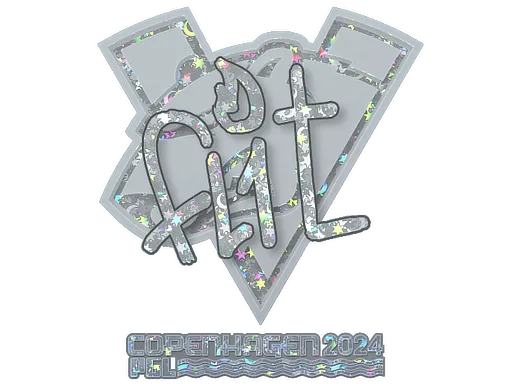 Sticker | FL1T (Glitter) | Copenhagen 2024