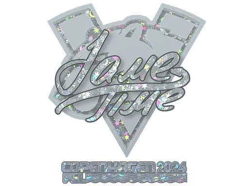 Sticker | Jame (Glitter) | Copenhagen 2024