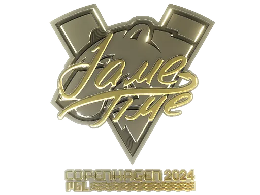 Sticker | Jame (Gold) | Copenhagen 2024