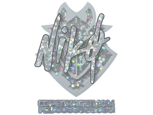 Sticker | NiKo (Glitter) | Copenhagen 2024
