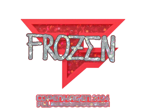 Sticker | frozen (Glitter) | Copenhagen 2024