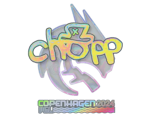 Sticker | chopper (Holo) | Copenhagen 2024