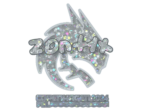 Sticker | zont1x (Glitter) | Copenhagen 2024