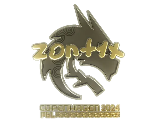 Sticker | zont1x (Gold) | Copenhagen 2024
