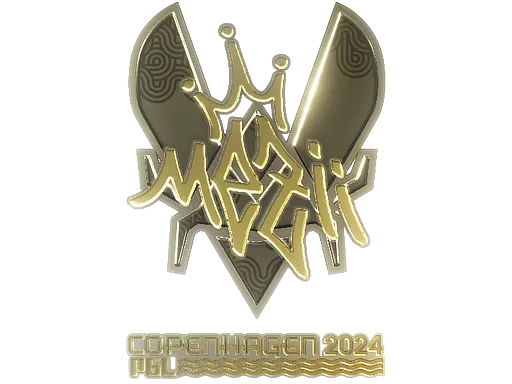 Sticker | mezii (Gold) | Copenhagen 2024