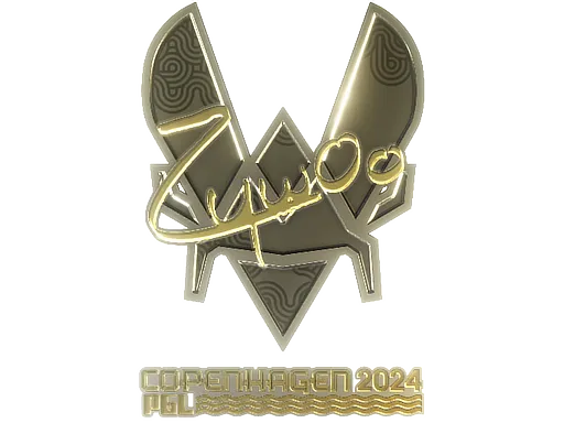 Sticker | ZywOo (Gold) | Copenhagen 2024