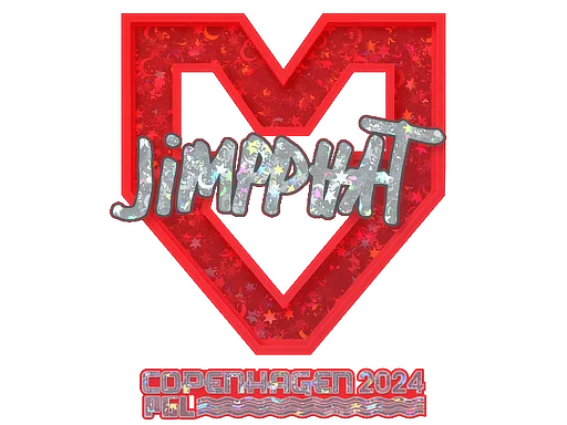 Sticker | Jimpphat (Glitter) | Copenhagen 2024