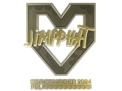 Sticker | Jimpphat (Gold) | Copenhagen 2024