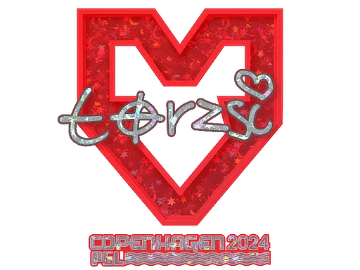 Sticker | torzsi (Glitter) | Copenhagen 2024