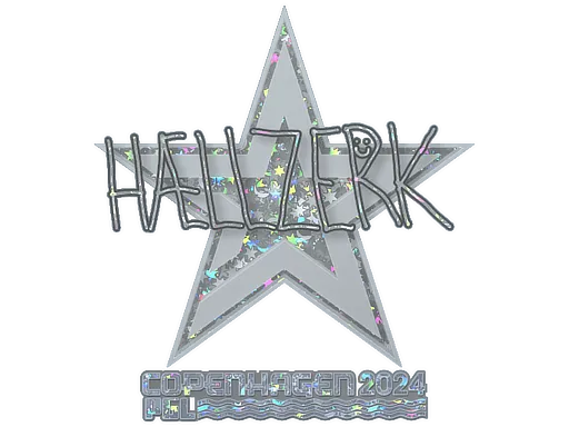 Sticker | hallzerk (Glitter) | Copenhagen 2024