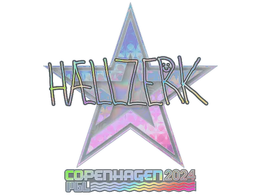 Sticker | hallzerk (Holo) | Copenhagen 2024