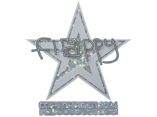 Sticker | floppy (Glitter) | Copenhagen 2024