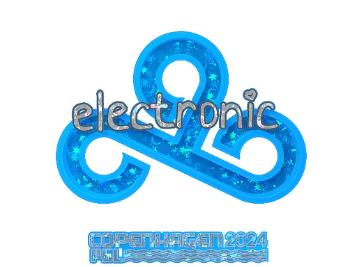Sticker | electronic (Glitter) | Copenhagen 2024