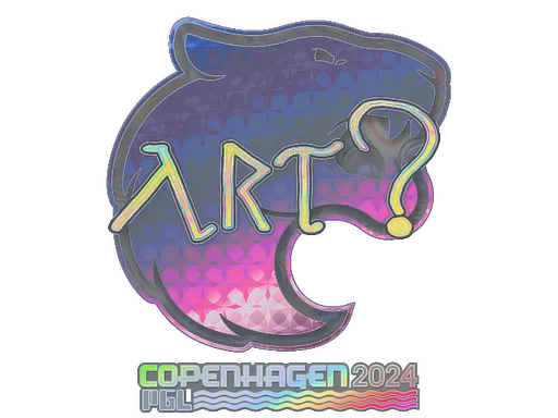 Sticker | arT (Holo) | Copenhagen 2024