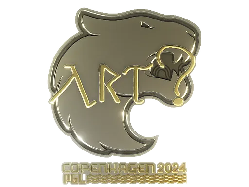 Sticker | arT (Gold) | Copenhagen 2024