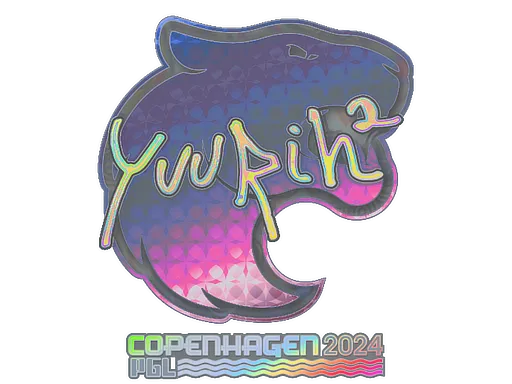 Sticker | yuurih (Holo) | Copenhagen 2024