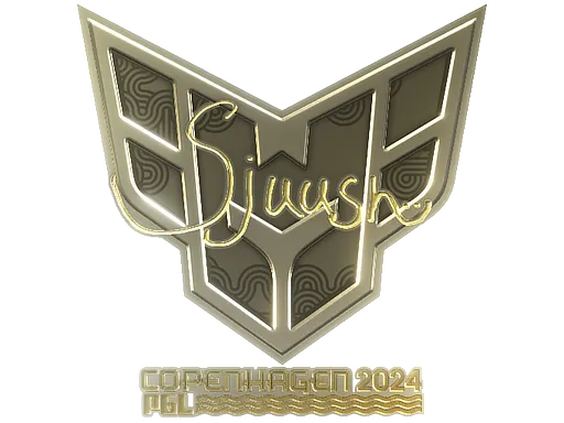 Sticker | sjuush (Gold) | Copenhagen 2024