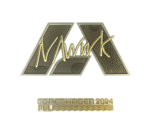 Sticker | nawwk (Gold) | Copenhagen 2024