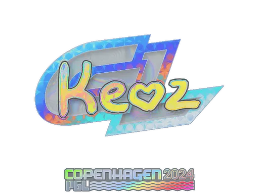 Sticker | Keoz (Holo) | Copenhagen 2024