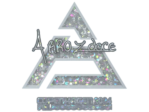 Sticker | arrozdoce (Glitter) | Copenhagen 2024