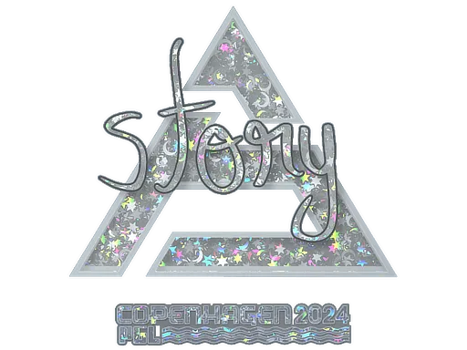 Sticker | story (Glitter) | Copenhagen 2024