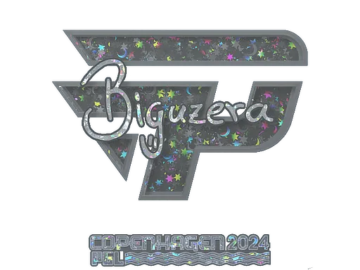 Sticker | biguzera (Glitter) | Copenhagen 2024