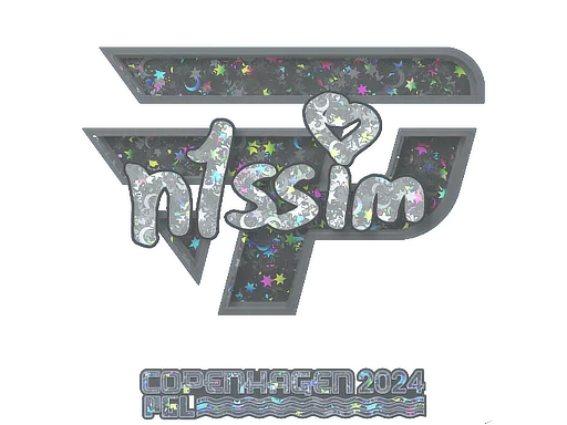 Sticker | n1ssim (Glitter) | Copenhagen 2024