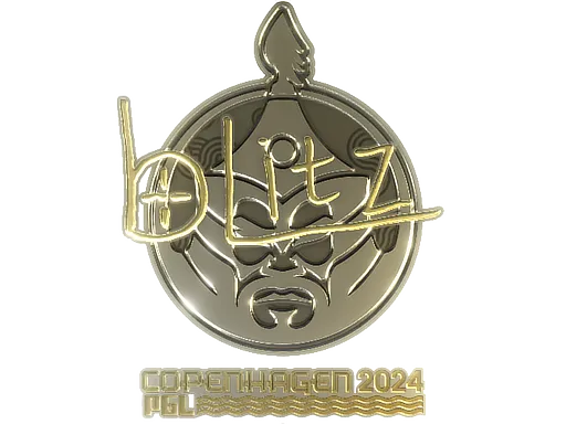 Sticker | bLitz (Gold) | Copenhagen 2024