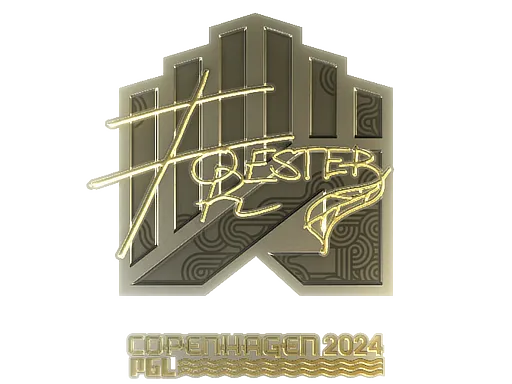 Sticker | Forester (Gold) | Copenhagen 2024