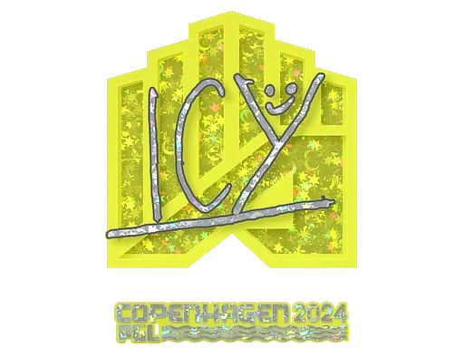 Sticker | ICY (Glitter) | Copenhagen 2024