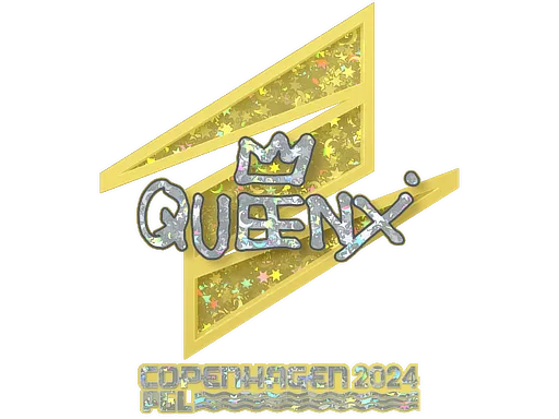 Sticker | Queenix (Glitter) | Copenhagen 2024
