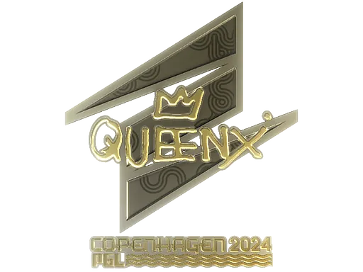 Sticker | Queenix (Gold) | Copenhagen 2024