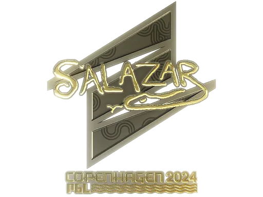Sticker | salazar (Gold) | Copenhagen 2024