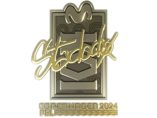 Sticker | stadodo (Gold) | Copenhagen 2024