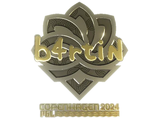 Sticker | b4rtiN (Gold) | Copenhagen 2024