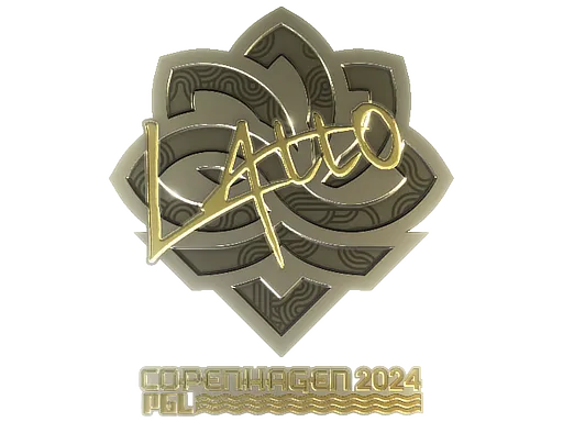Sticker | latto (Gold) | Copenhagen 2024