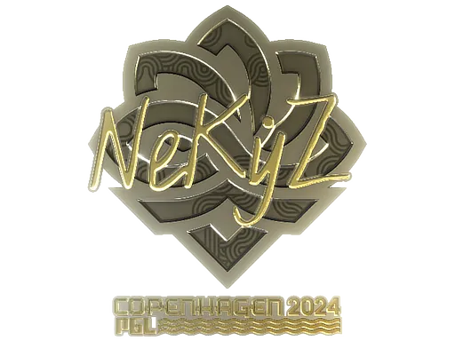 Sticker | NEKiZ (Gold) | Copenhagen 2024