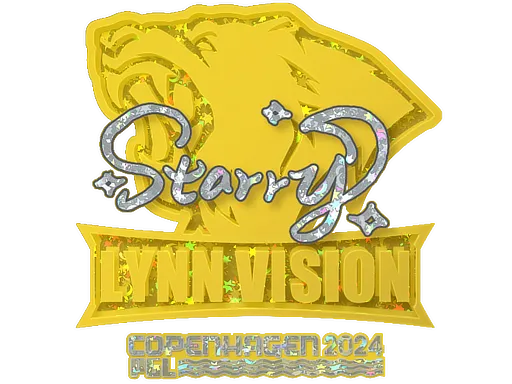 Sticker | Starry (Glitter) | Copenhagen 2024