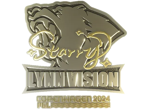 Sticker | Starry (Gold) | Copenhagen 2024