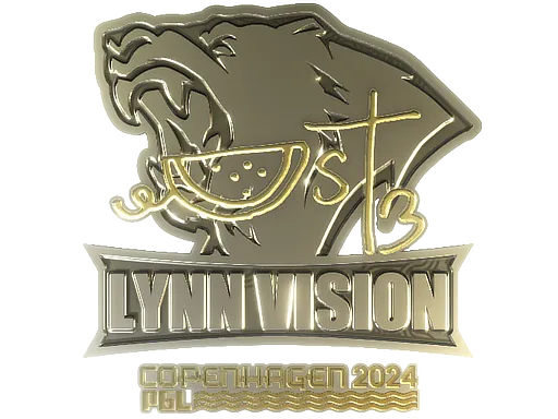 Sticker | westmelon (Gold) | Copenhagen 2024