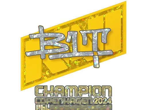 Sticker | b1t (Glitter, Champion) | Copenhagen 2024