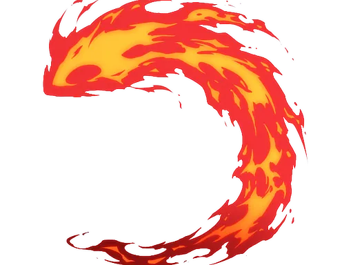 Sticker | Scorch Loop (Reverse)